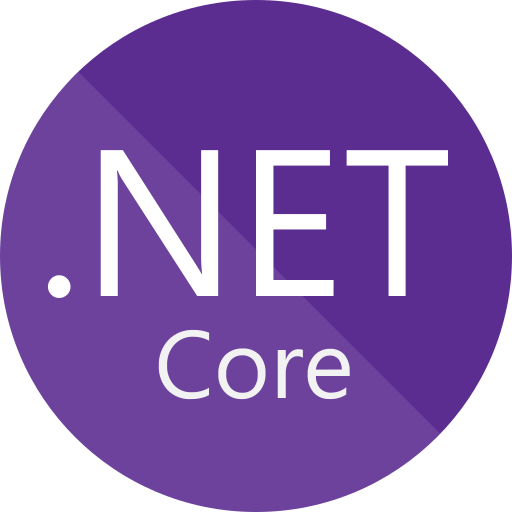 Logo of the .NET Core.