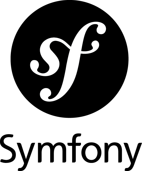 Logo of the Symfony.