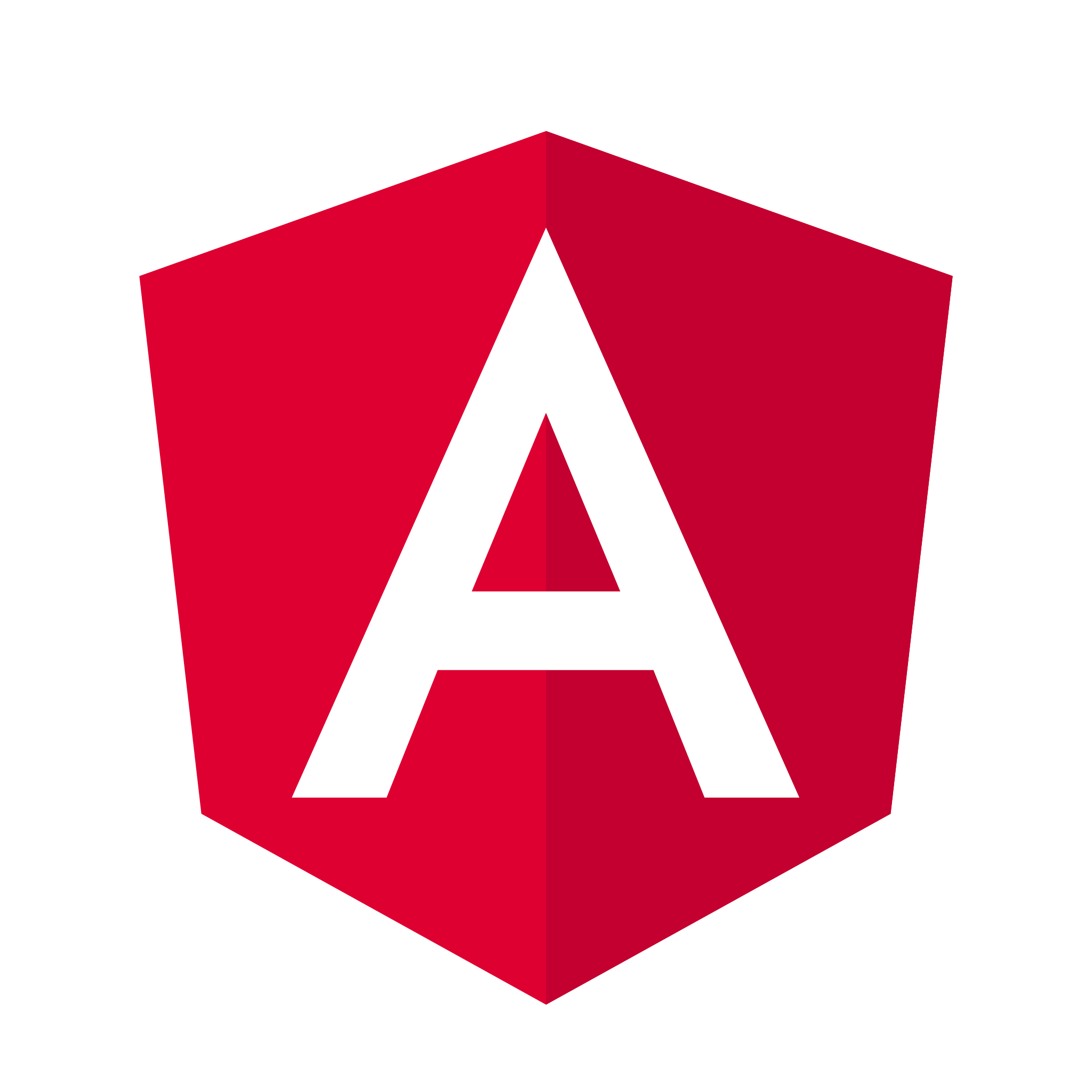 Logo of the Angular.